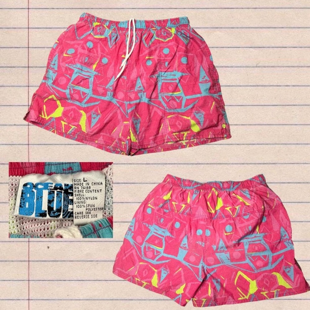 Very 80s Swim Short